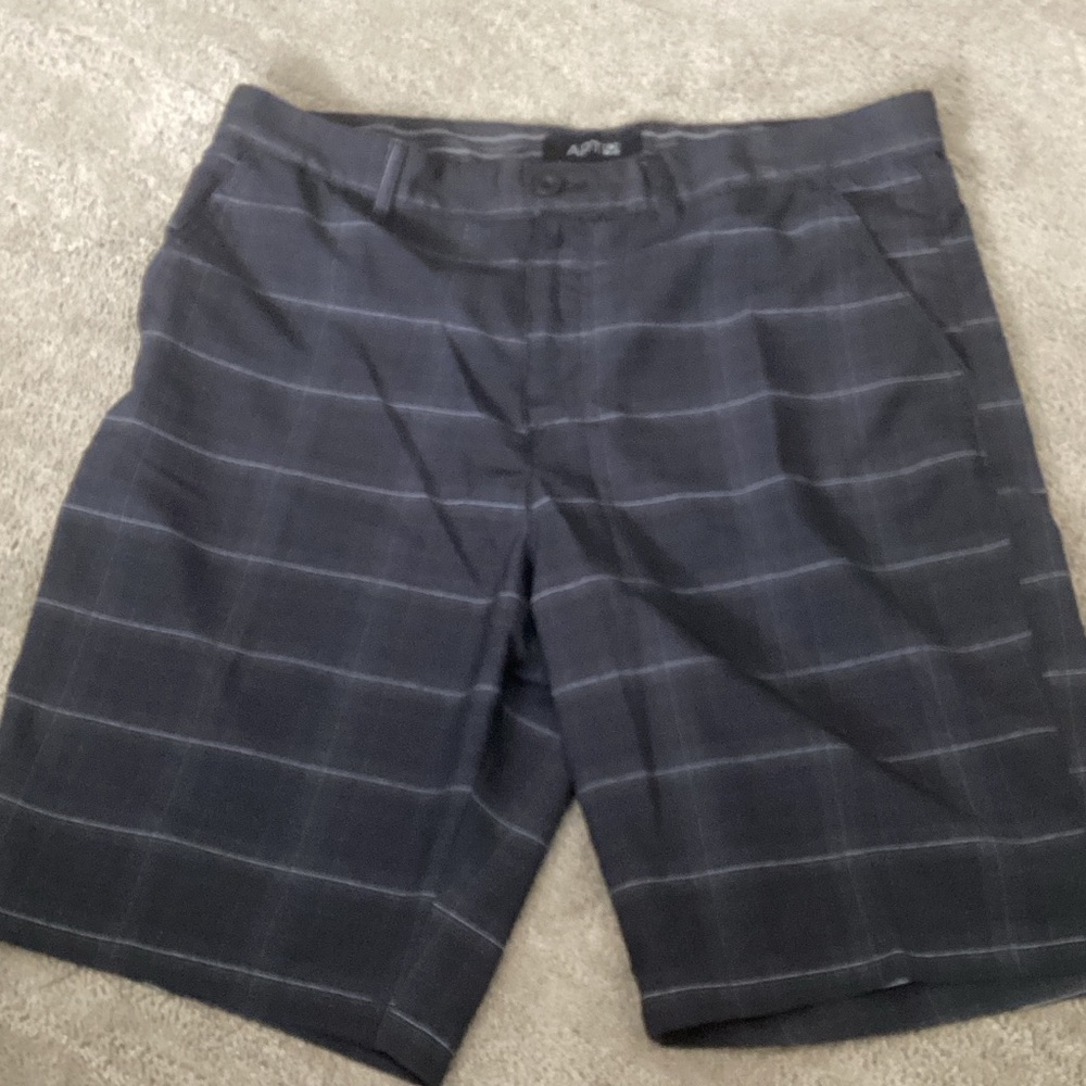 EUC Apt. 9 Men's Charcoal Striped golf Shorts